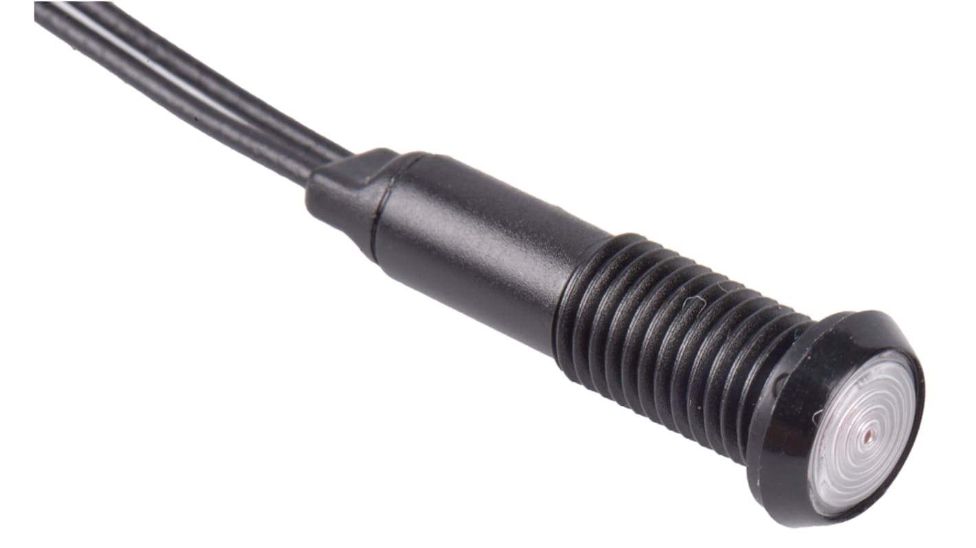 Marl パイロットランプ, 8 → 48V, 赤, 実装ホールサイズ:5.9 x 4.8mm, 660-305-64-40