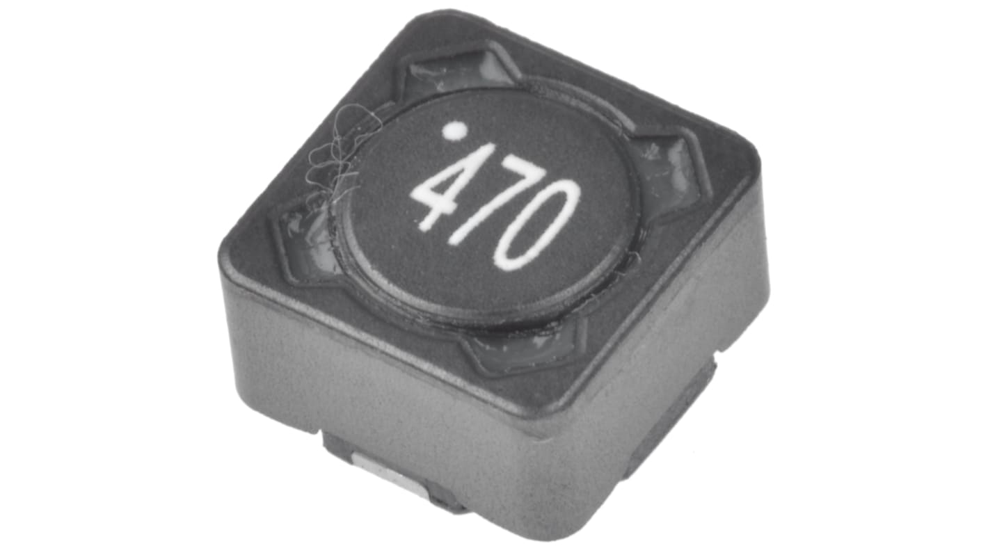 Wurth, WE-PD, 7345 Shielded Wire-wound SMD Inductor 47 μH ±20% Shielded 1.03A Idc