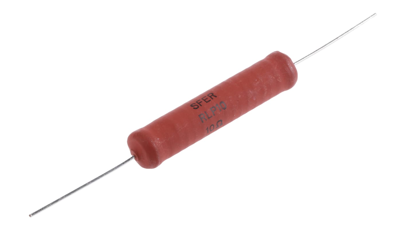 Vishay 10Ω Wire Wound Resistor 10W ±1% RLP1010R00FB25