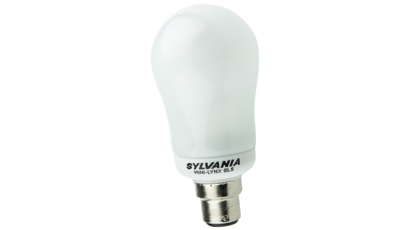 B22 GLS Shape CFL Bulb, 11 W, 2700K, Extra Warm White Colour Tone