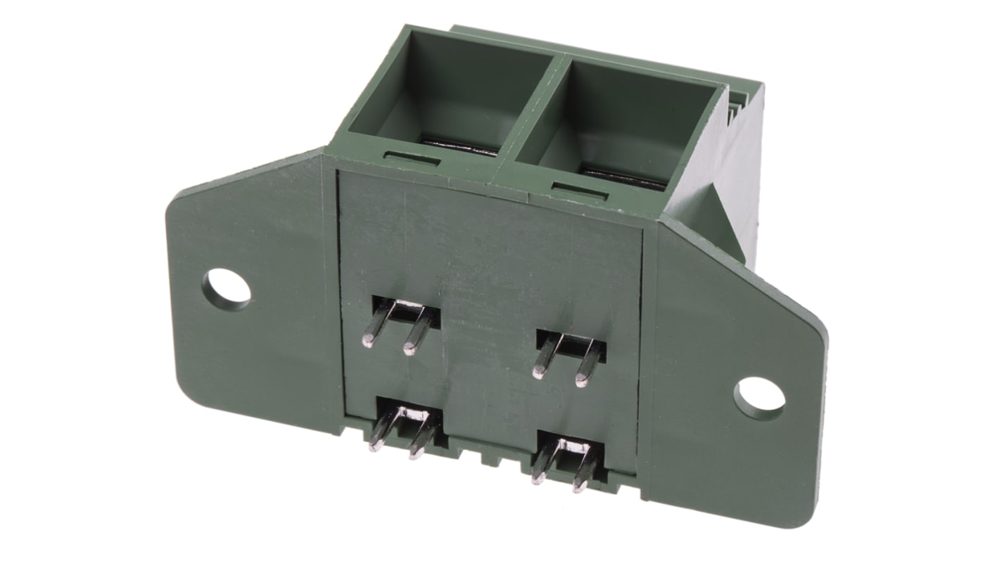 RS PRO 15mm Pitch 2 Way Pluggable Terminal Block, Header, Through Hole, Screw Termination