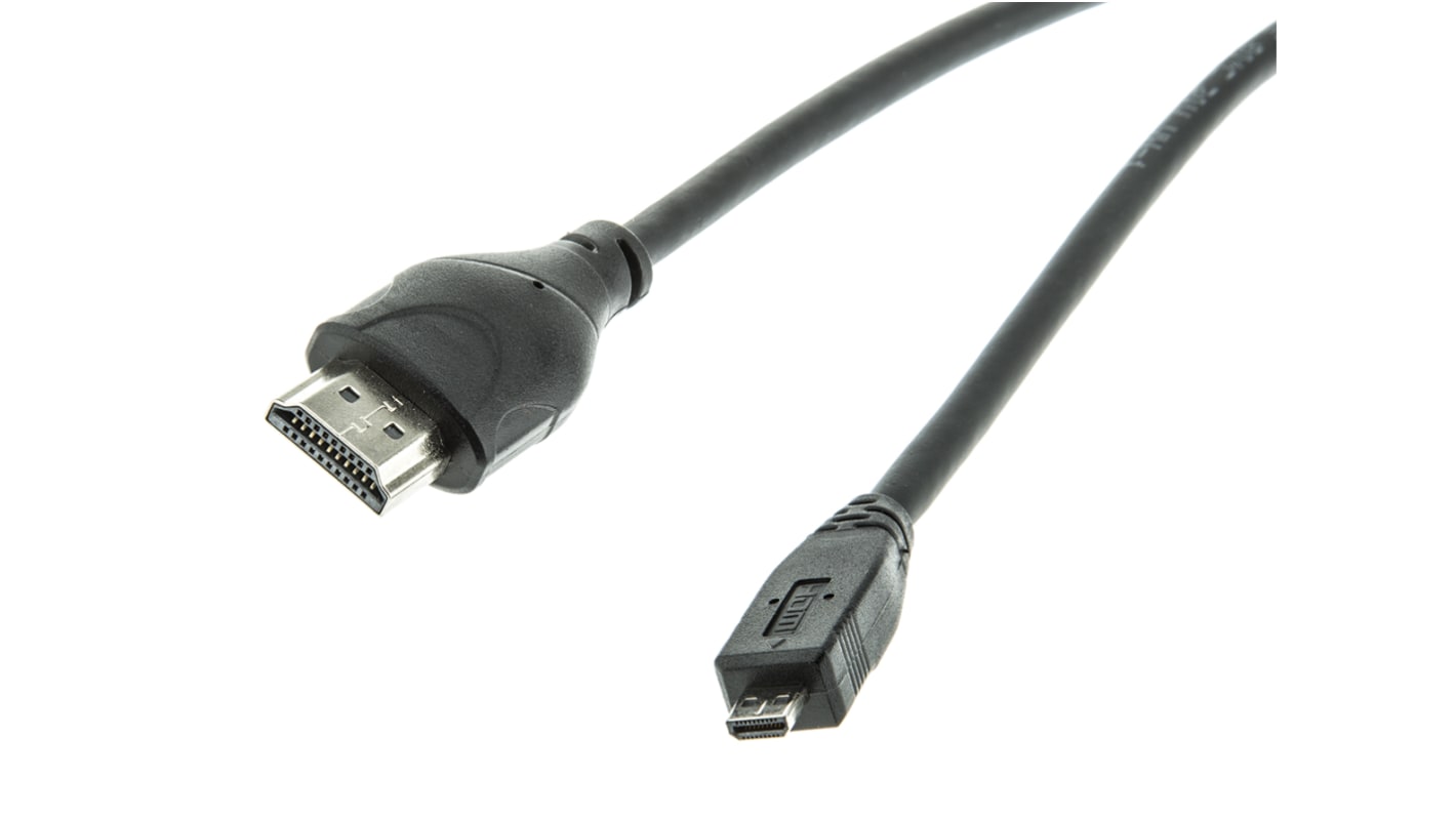 Roline High Speed Male HDMI Ethernet to Male HDMI Ethernet Cable, 2m