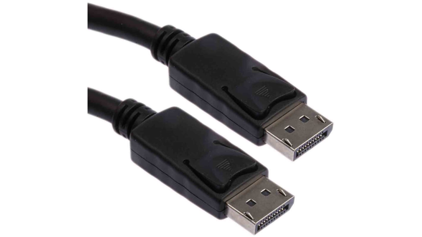 Roline DisplayPort kábel, Külső menetes-Külső menetes, 10m