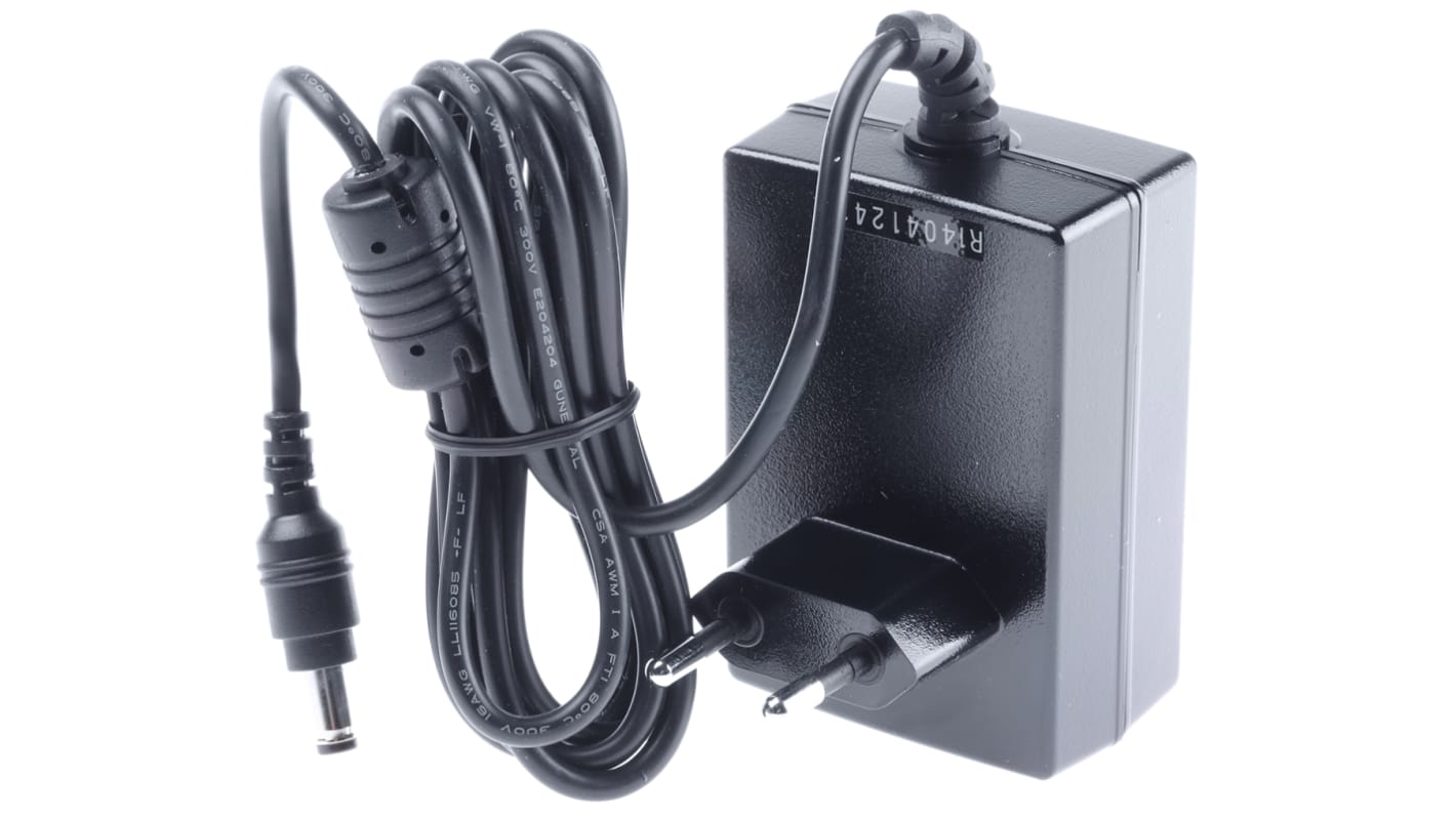 Adattatore AC/DC Universale MEAN WELL 12V cc, 3A, spina Tipo C