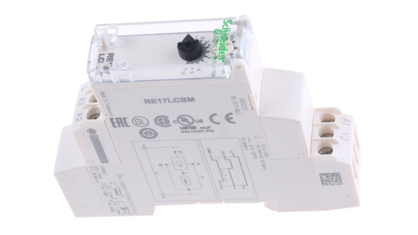 RE11RMEMU РЕЛЕ ВРЕМЕНИ МНОГОФУНКЦИОНАЛЬНОЕ 24 VDC, 24 - 240 VAC по цене 2499.06  - Товар на картинке можно купить.
