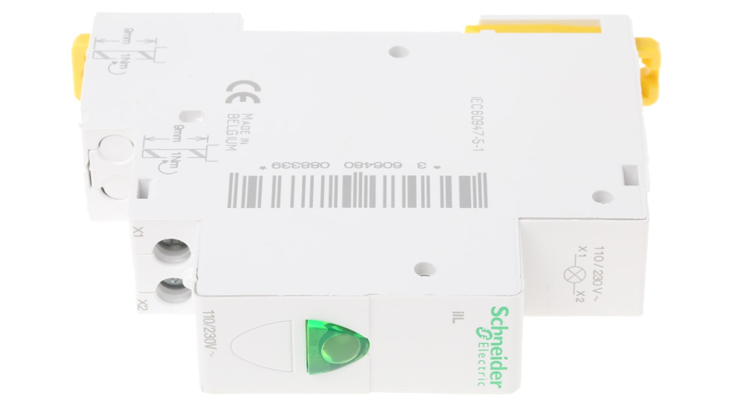 Schneider Electric Leuchtmelder Acti 9 iIL 230V ac Grün LED Schraub