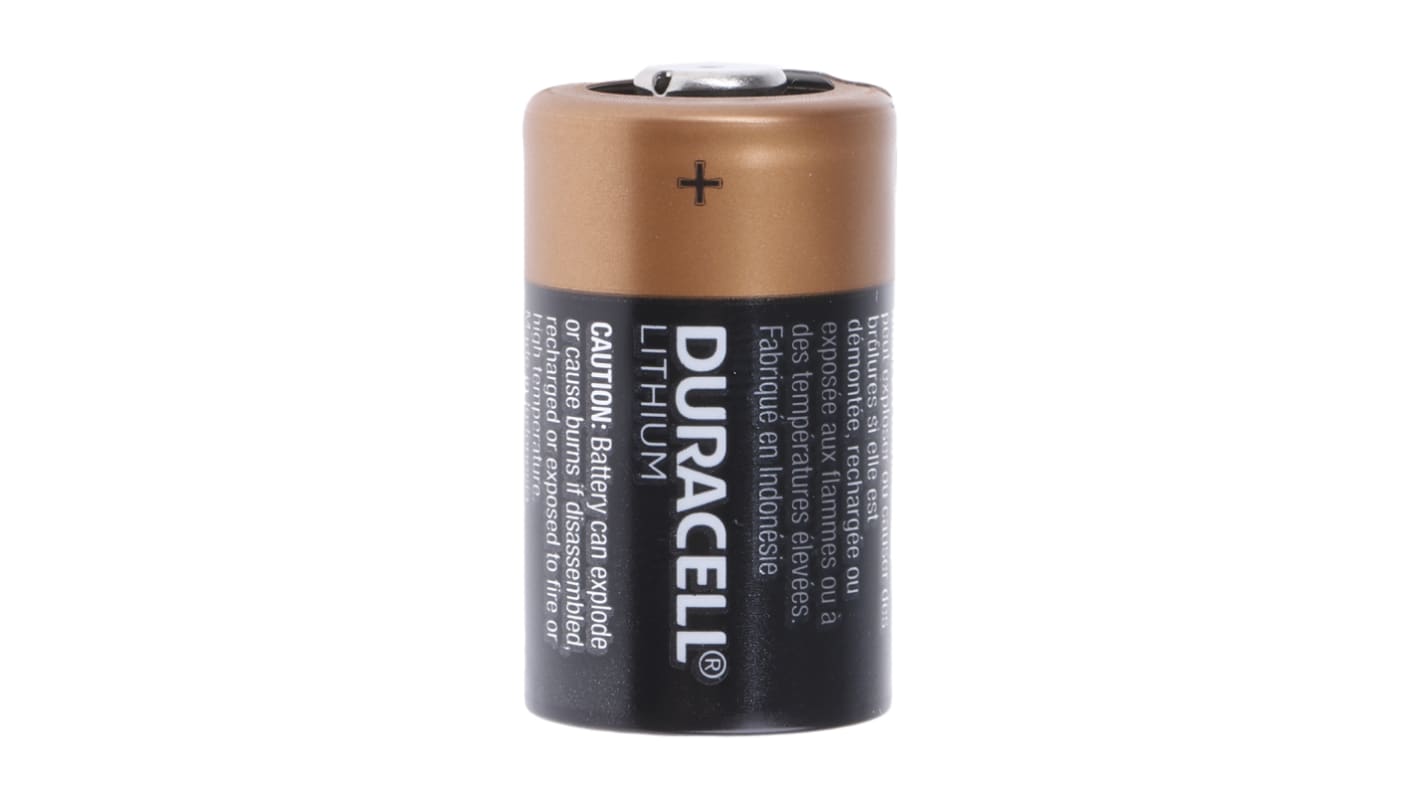 Duracell CR2 Kamera-Batterie, 3V LiMnO2 26 x 15 x 15mm