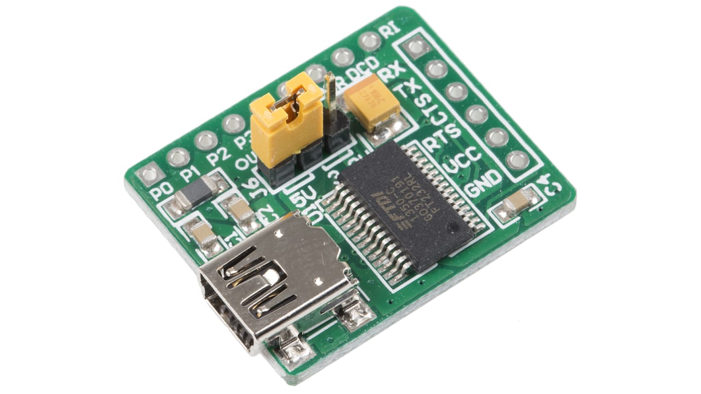 MikroElektronika, USB FT232RL 開発キット MIKROE-483