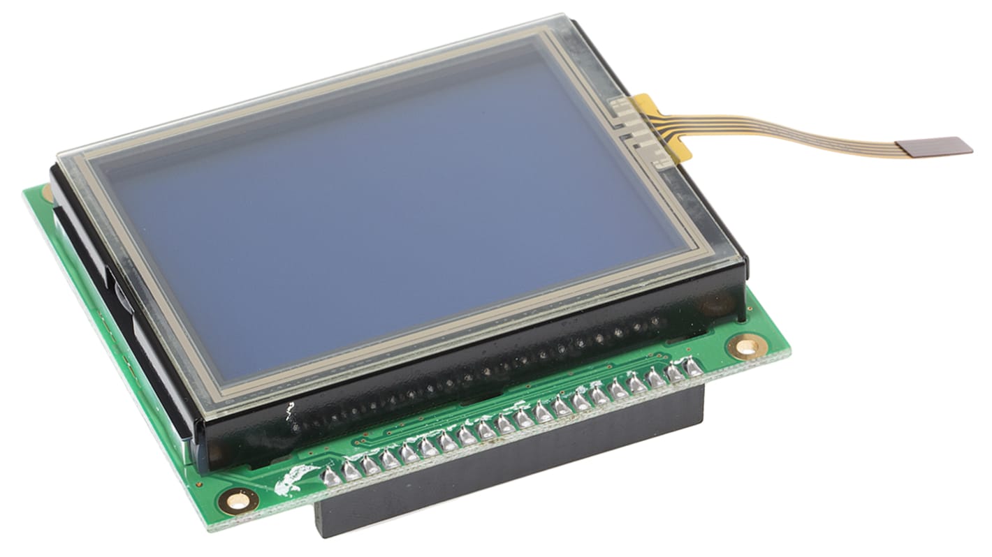 MikroElektronika MIKROE-240, Graphic LCD 128x64 2.8in Resistive Touch Screen Demonstration Board