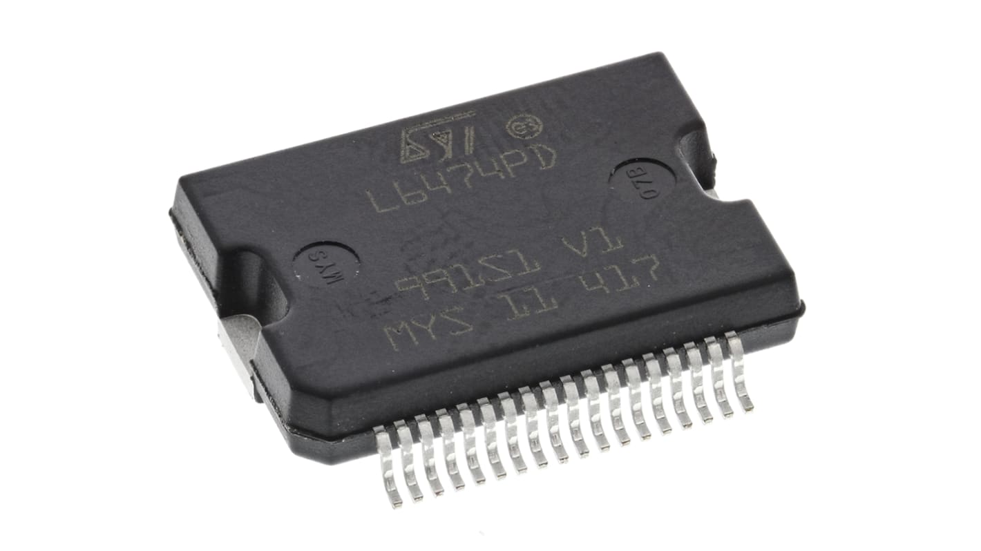 STMicroelectronics Motor Driver IC L6474PD, 3A, 800kHz, PowerSO, 36-Pin, Schrittmotor, Bipolar