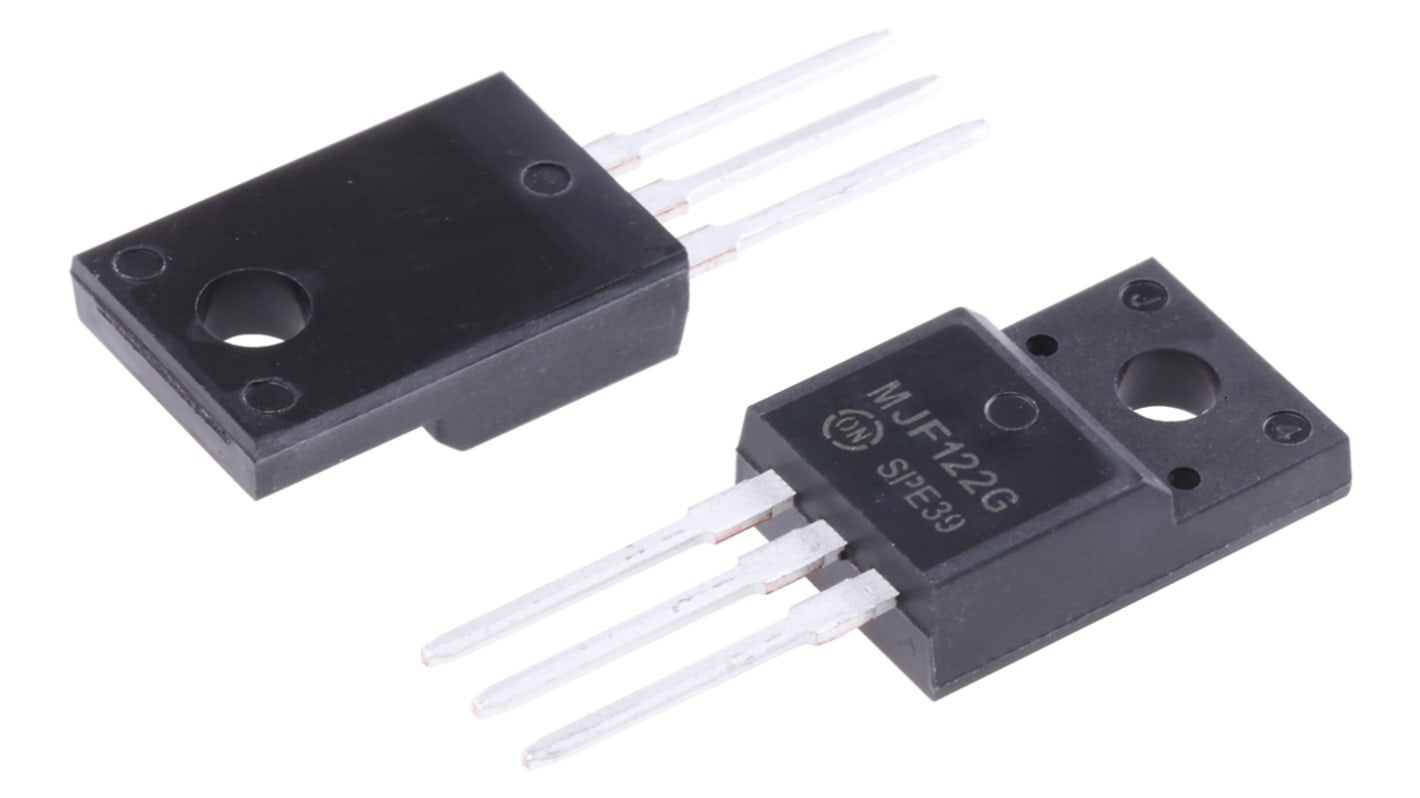 onsemi NPN Darlington-Transistor 100 V 8 A HFE:1000, TO-220 3-Pin Einfach