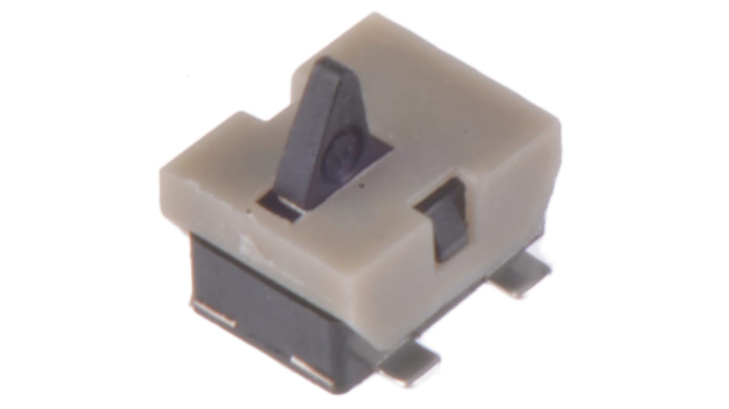 Přepínač detektoru, typ ovladače: Páka SPST 1 mA při 5 V DC Fosforový bronz stříbrný přes vrstvu niklu +85°C -40°C C &