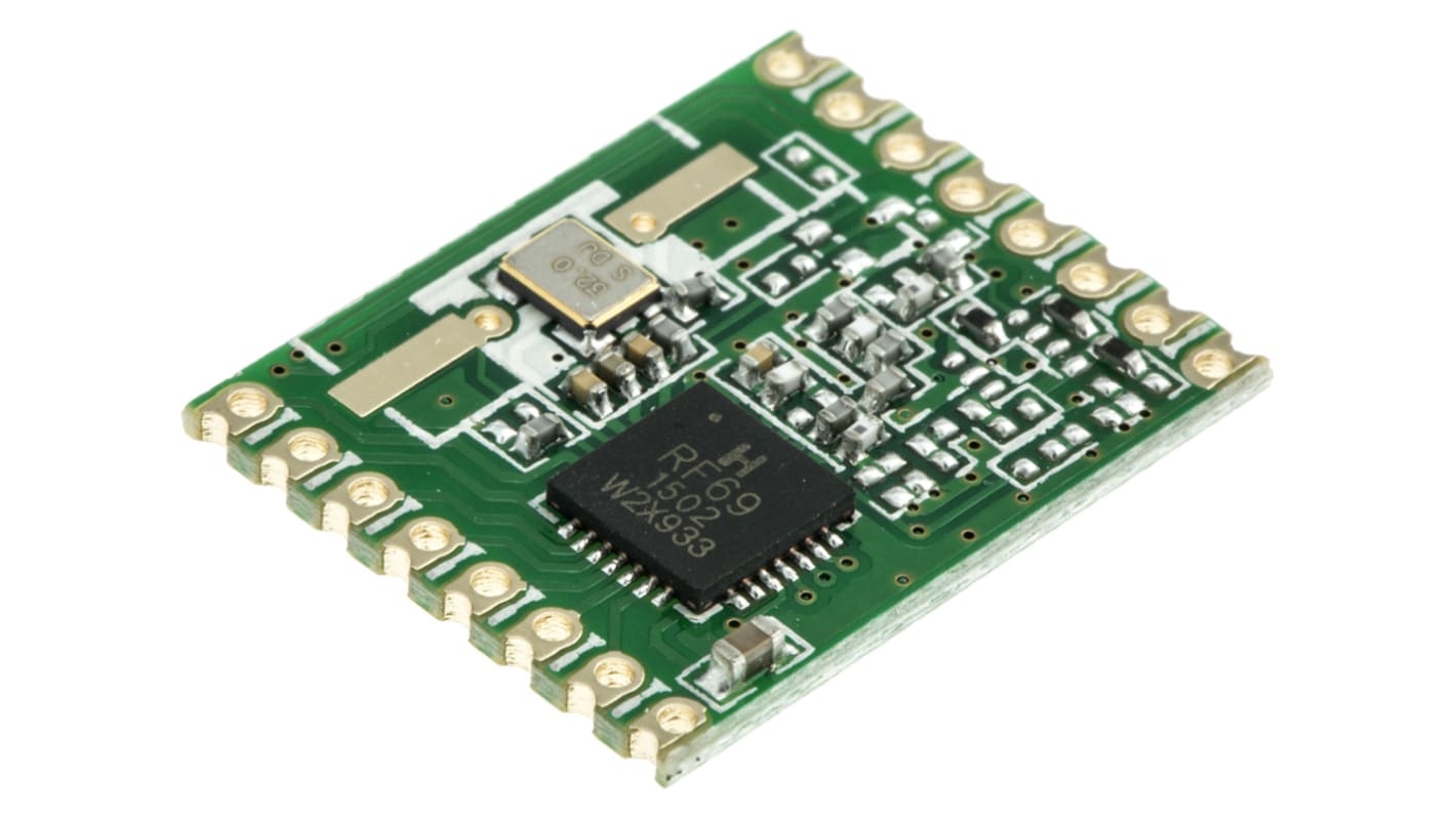 HopeRF RFM69W-433-S2 Module 433MHz, 1.8 → 3.6V