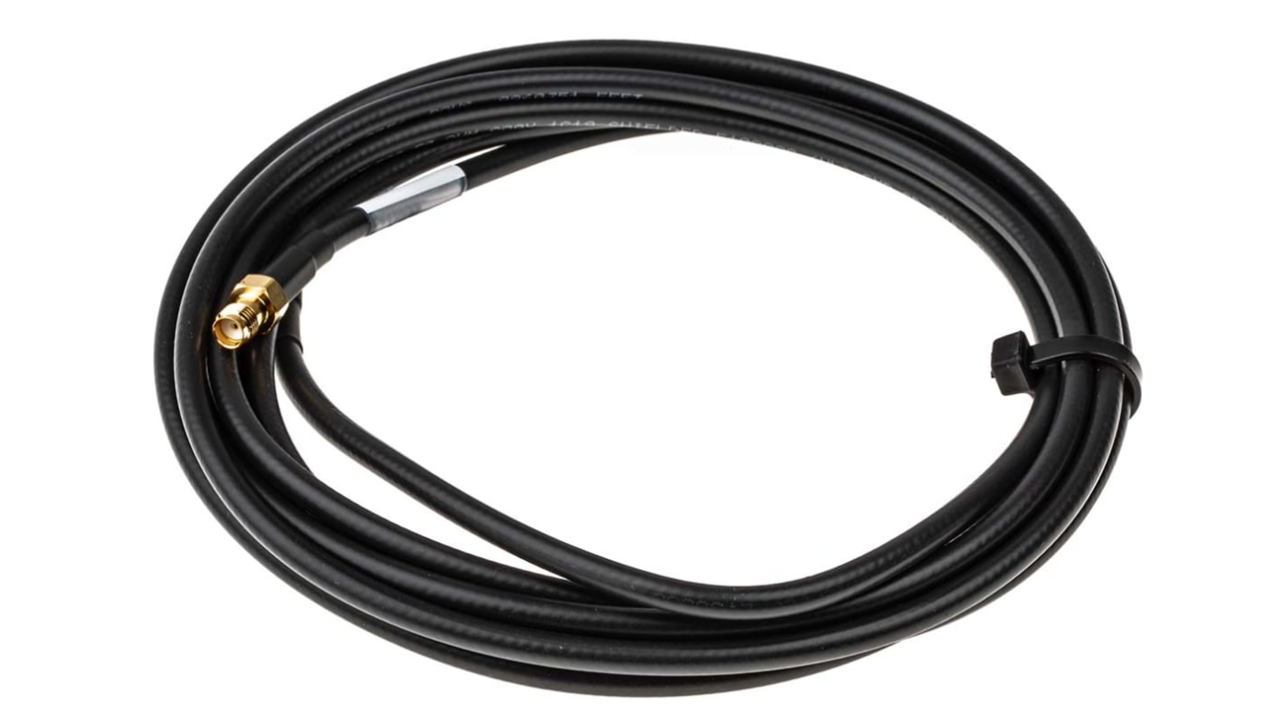 Cable coaxial RF195 Mobilemark, 50 Ω, con. A: SMA, Hembra, con. B: SMA, Macho, long. 3m