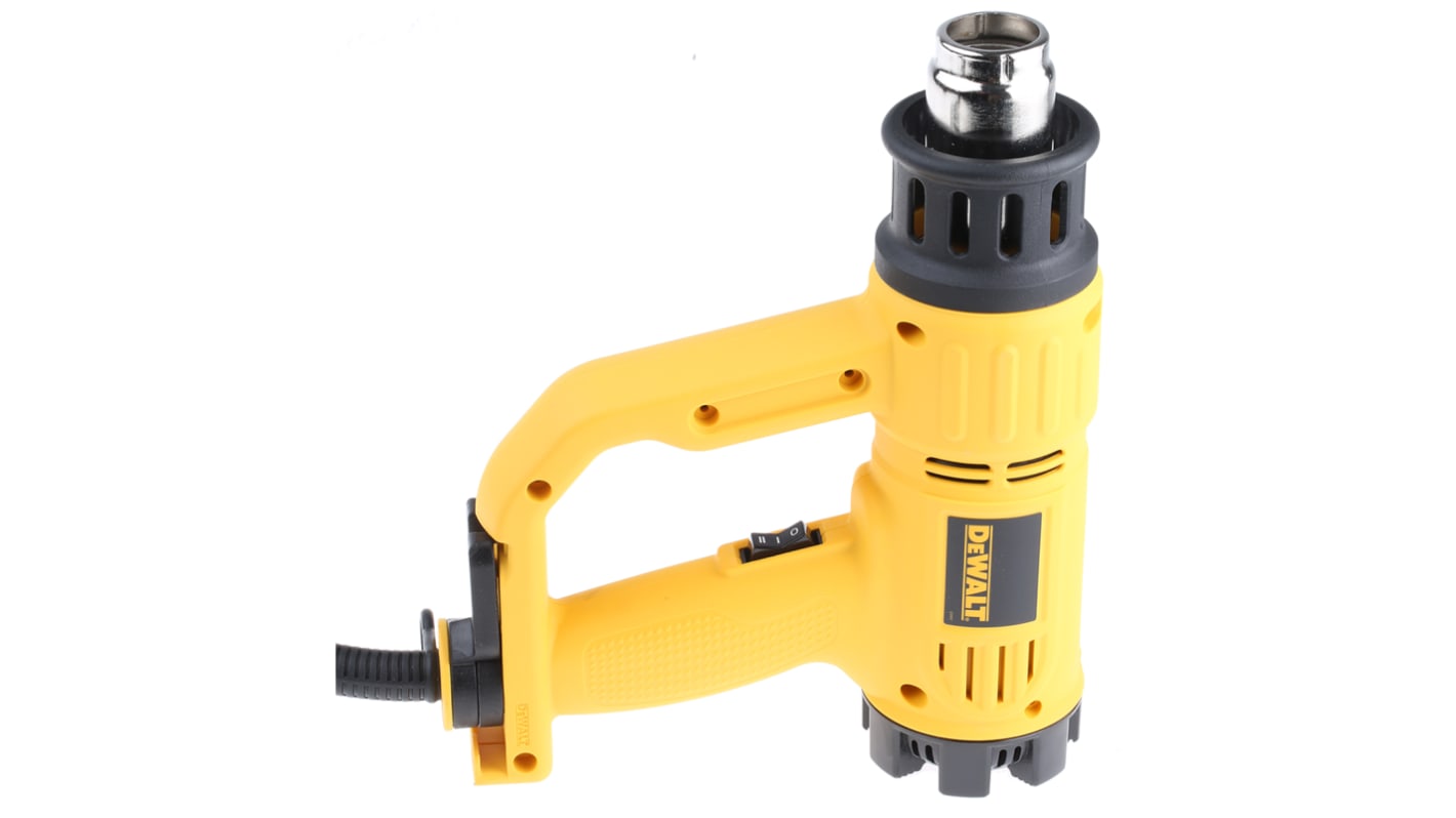 DeWALT D26411GB 600°C max Corded Heat Gun, Type G British 3pin RS