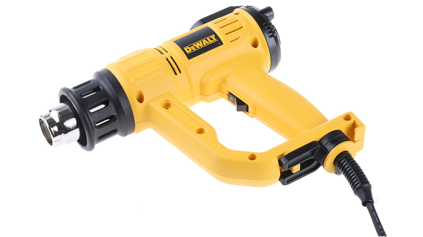 DeWALT D26414GB 600°C max Corded Heat Gun, Type G British 3pin RS