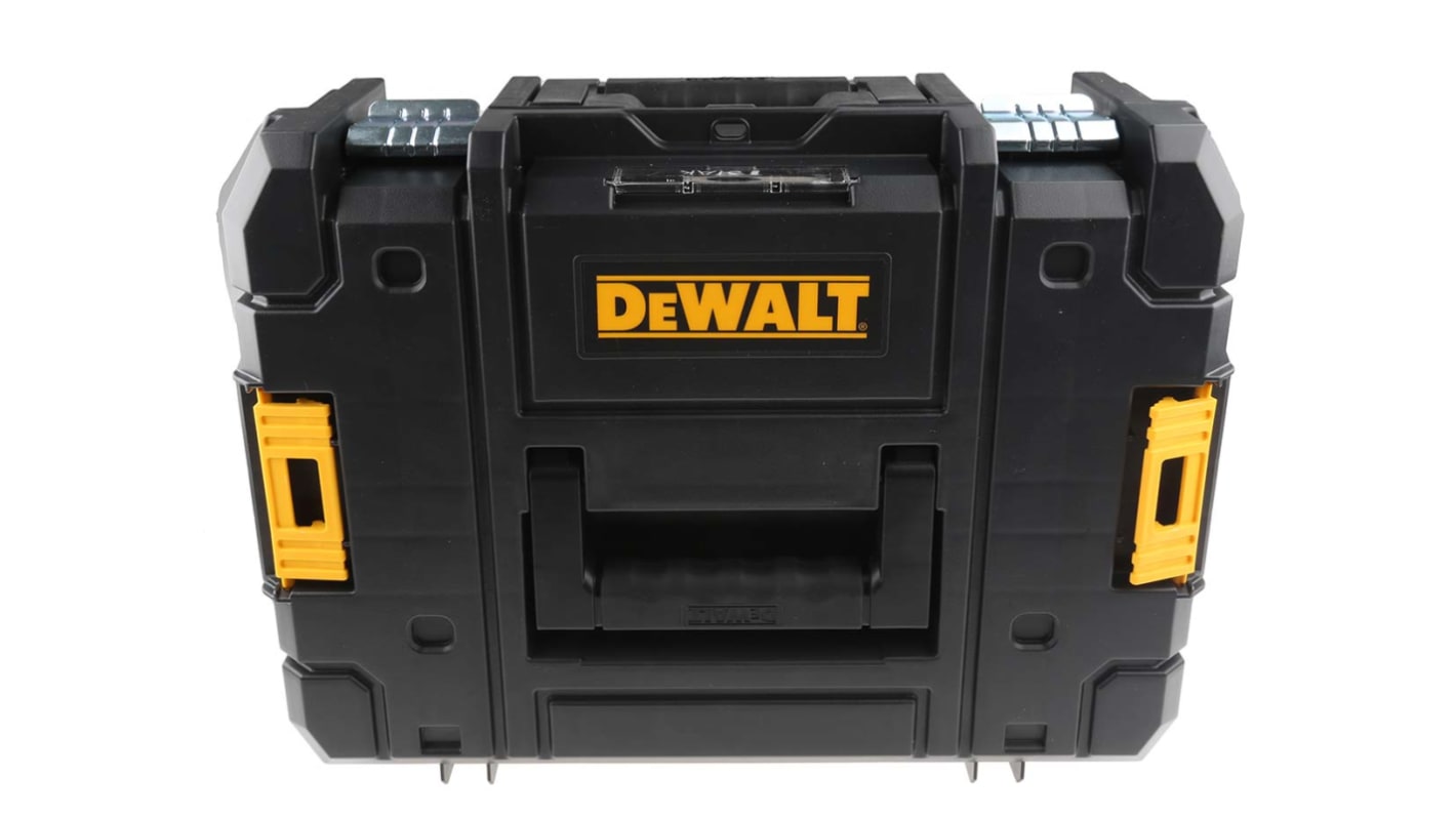 DeWALT Kunststoff Werkzeugbox Schwarz, Gelb, L. 331.7mm B. 440mm H. 331.7mm, 30.0kg, Vorhängeschloss