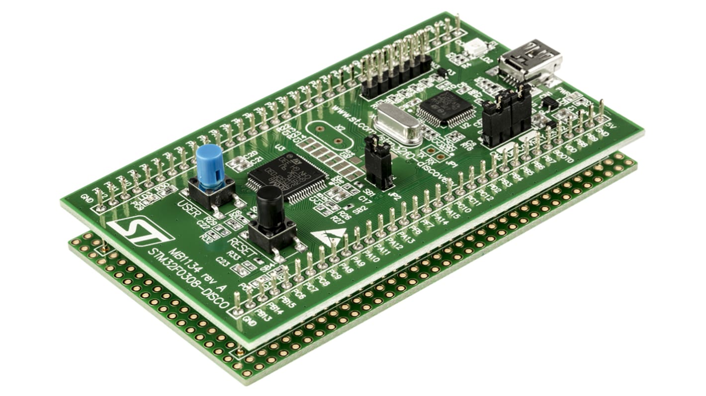 Kit de desarrollo Discovery de STMicroelectronics, con núcleo ARM Cortex M0