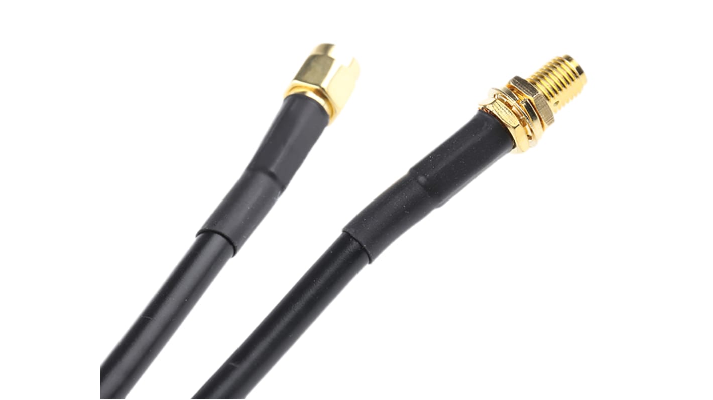 CBASMAMSMAF50 RF Solutions Male SMA to Female SMA Coaxial Cable, 5m