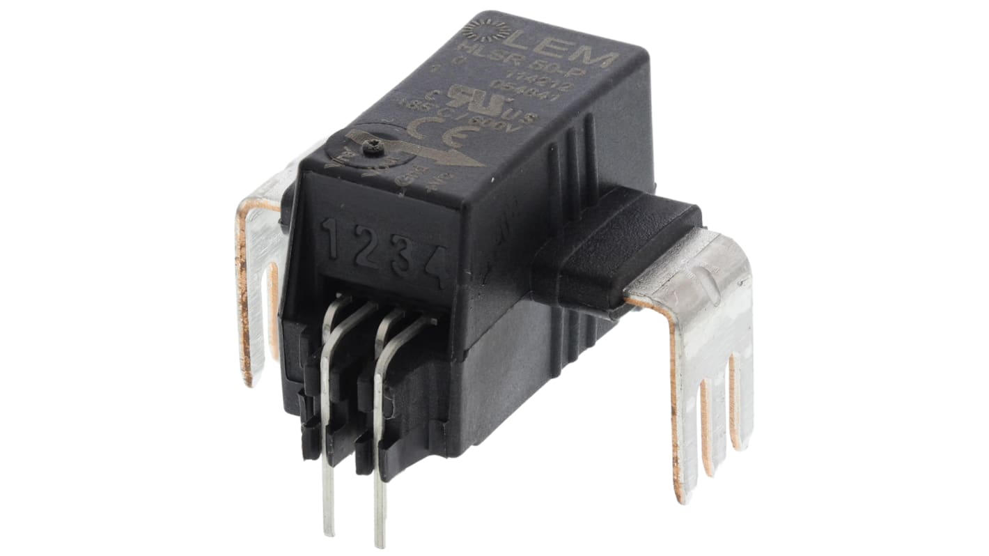 LEM HLSR Series Current Transformer, 125A Input, 125:1, 50 A Output, 4.5 → 5.5 V