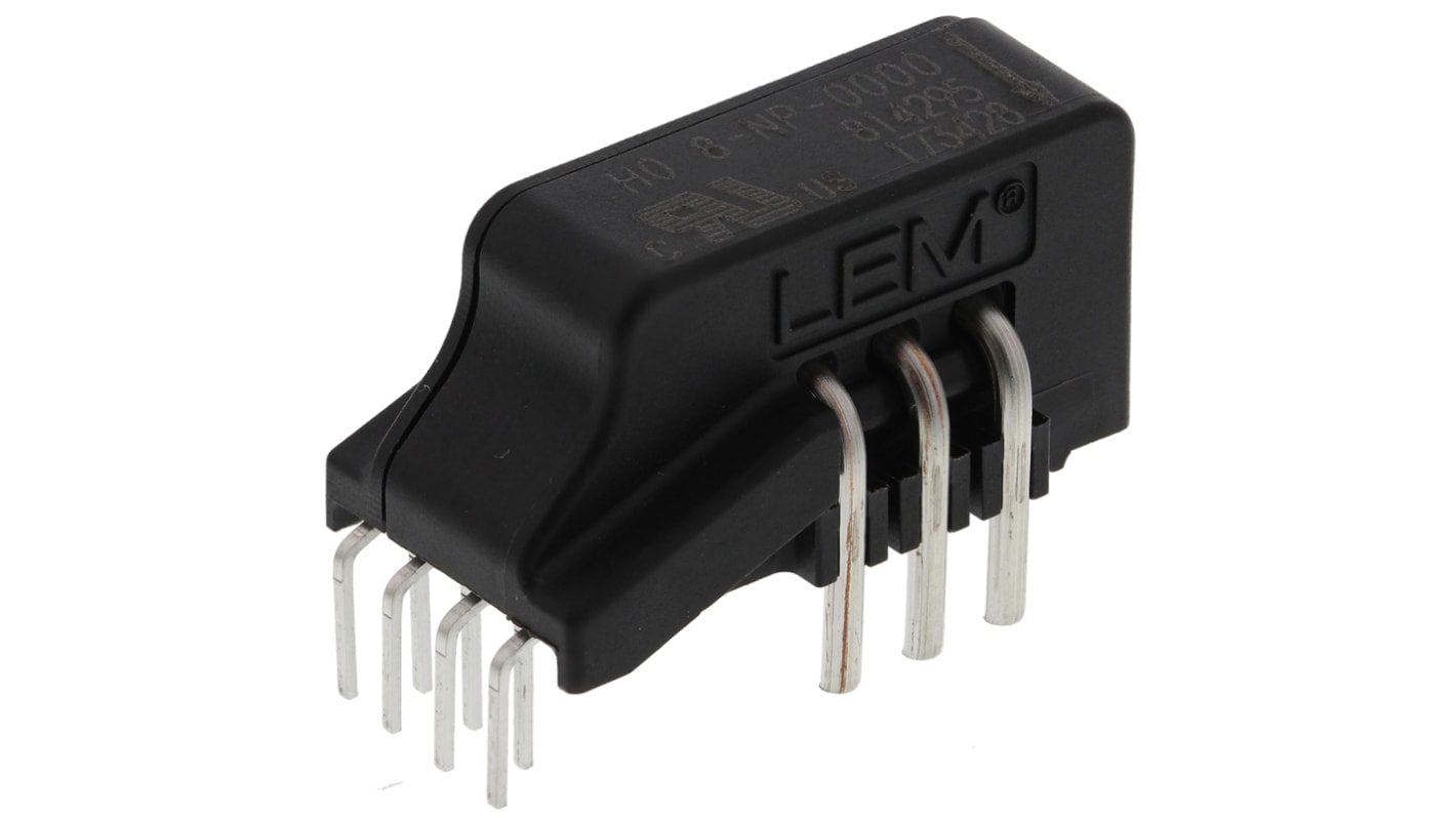 LEM HO Series Current Transformer, 8A Input, 25:1, 8 A Output, 4.5 → 5.5 V