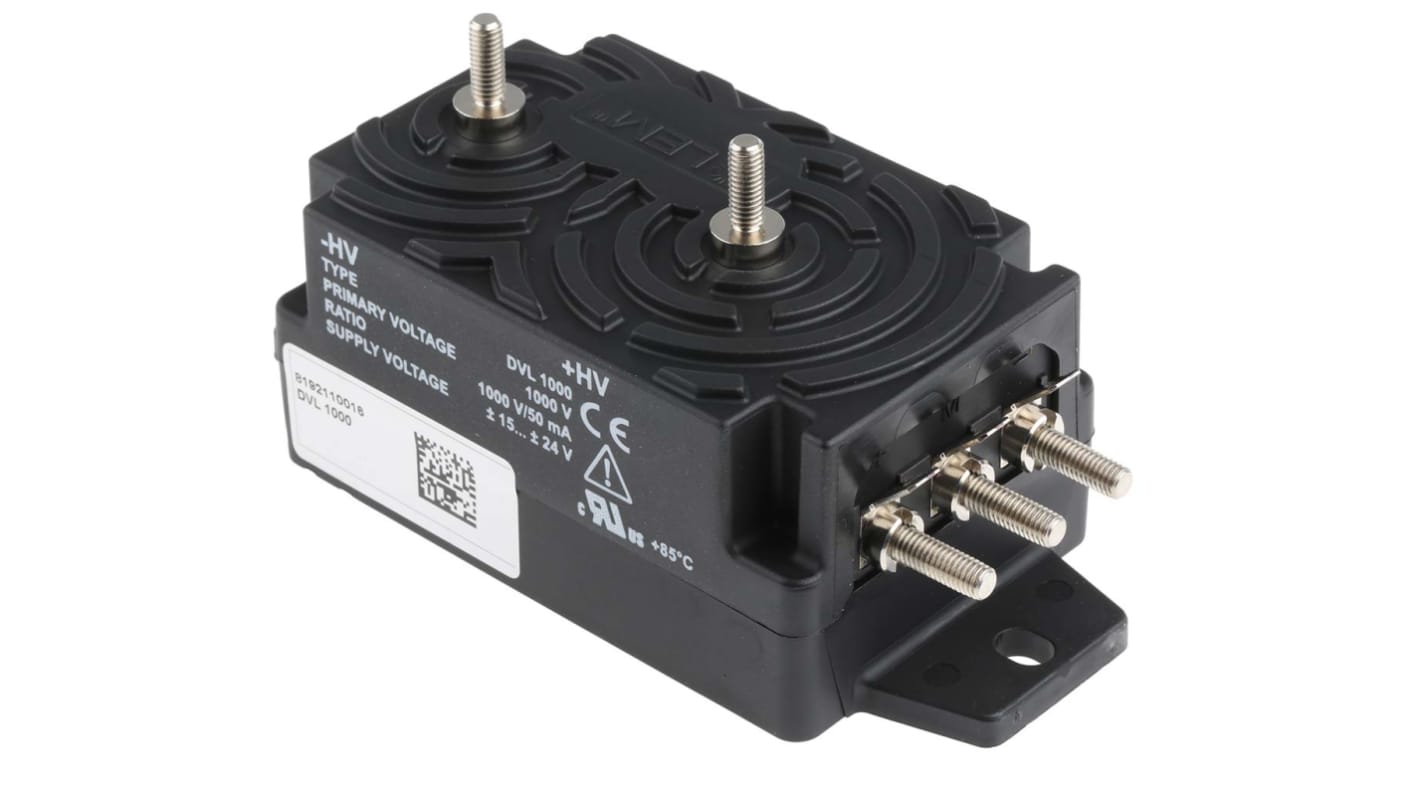 LEM DVL Series Current Transformer, 50 mA Output, ±15 → 24 V