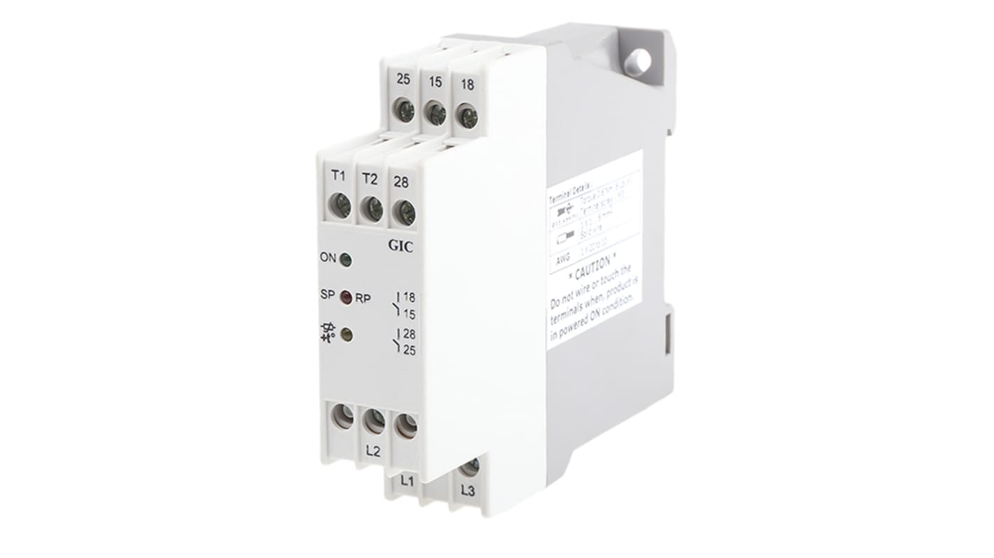 MLD4BS | GIC Thermistor Motor Protection Monitoring Relay, 3 Phase ...