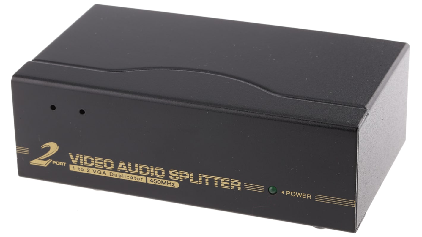 Splitter VGA 3,5 mm stereo NewLink VGA, 2048 x 1536 1 2