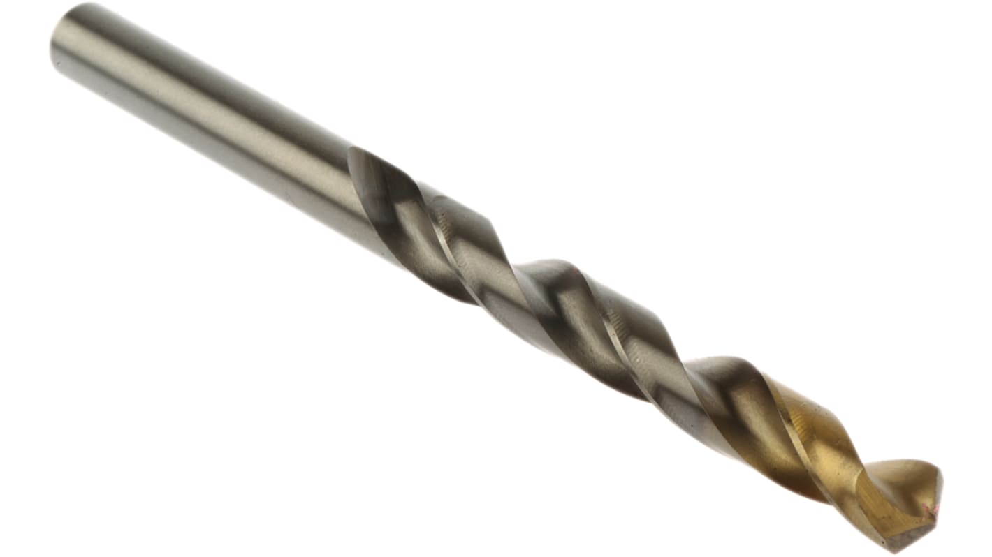 Dormer A002 Series HSS-TiN Twist Drill Bit, 8.5mm Diameter, 117 mm Overall