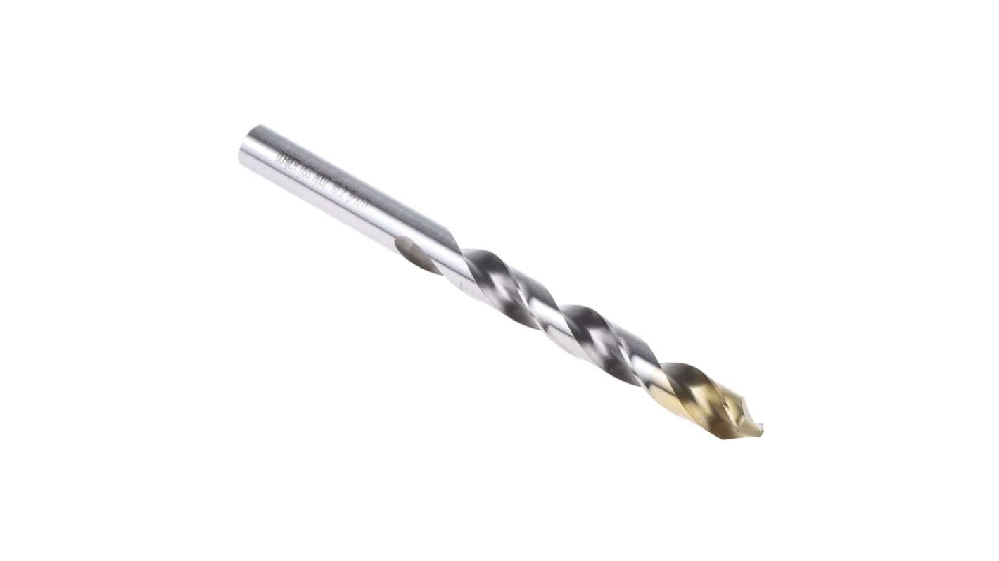 Dormer A002 Series HSS-TiN Twist Drill Bit, 10.2mm Diameter, 133 mm Overall