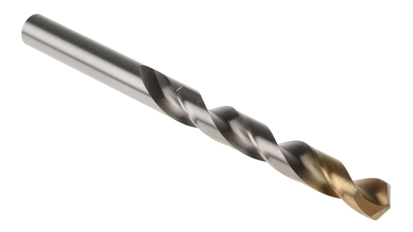 Dormer A002 Series HSS-TiN Twist Drill Bit, 10mm Diameter, 133 mm Overall