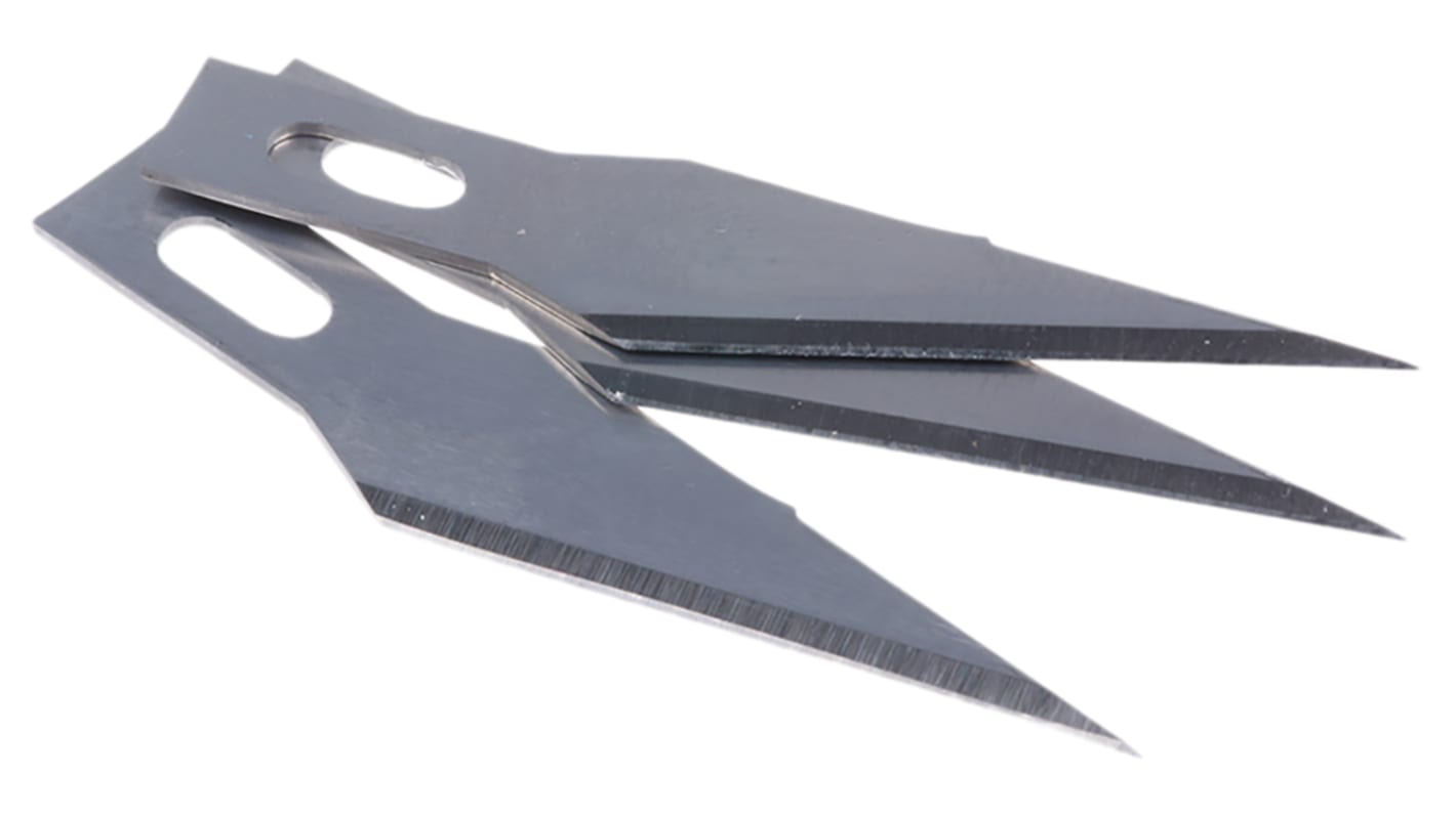 Facom Fine Point Diagonal Safety Knife Blade, 5 per Package