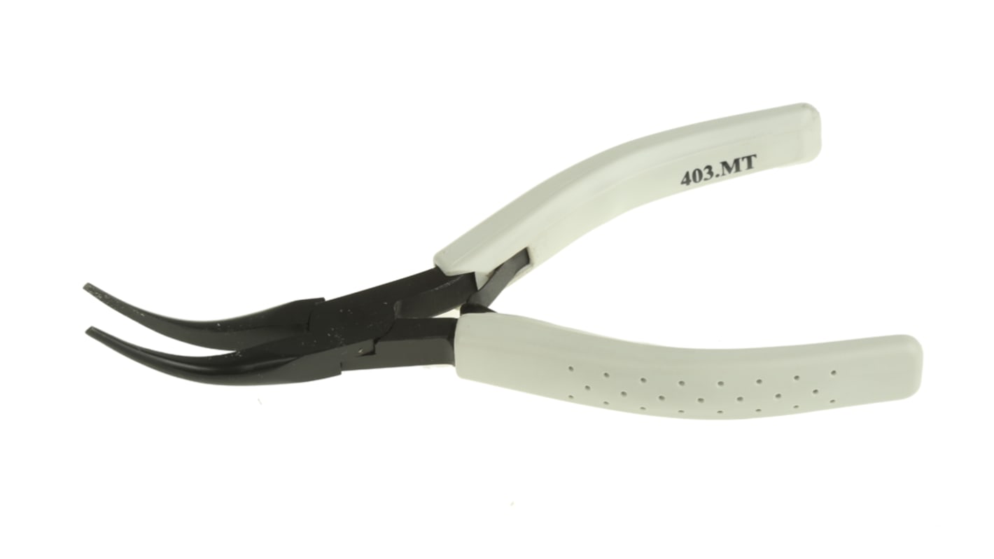 Facom MICRO-TECH 403.MT Electronics Pliers, Long Nose Pliers, 150 mm Overall, Bent Tip, 42mm Jaw