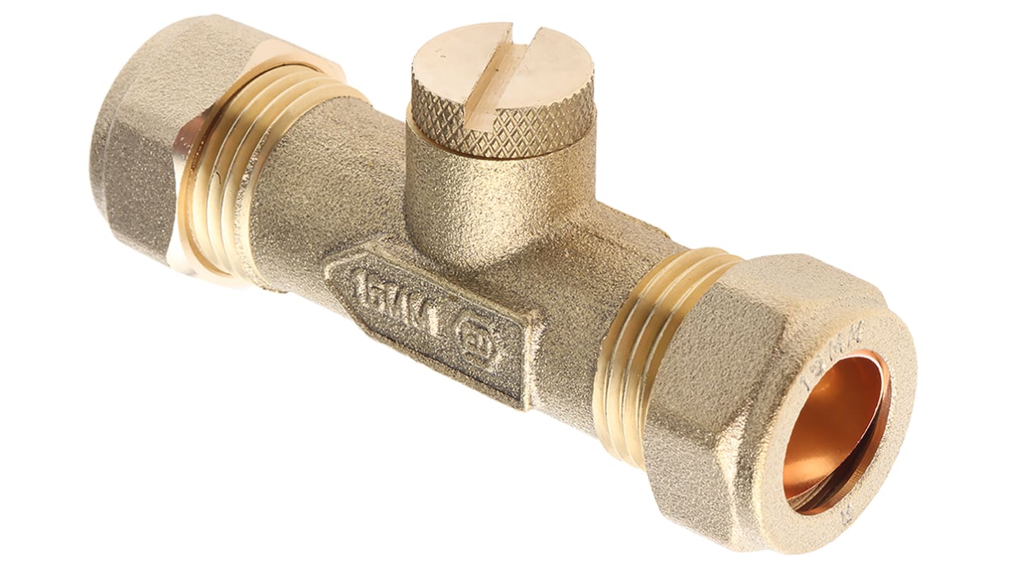 Reliance Brass Double Non Return Valve, BSP 15mm, 10 bar