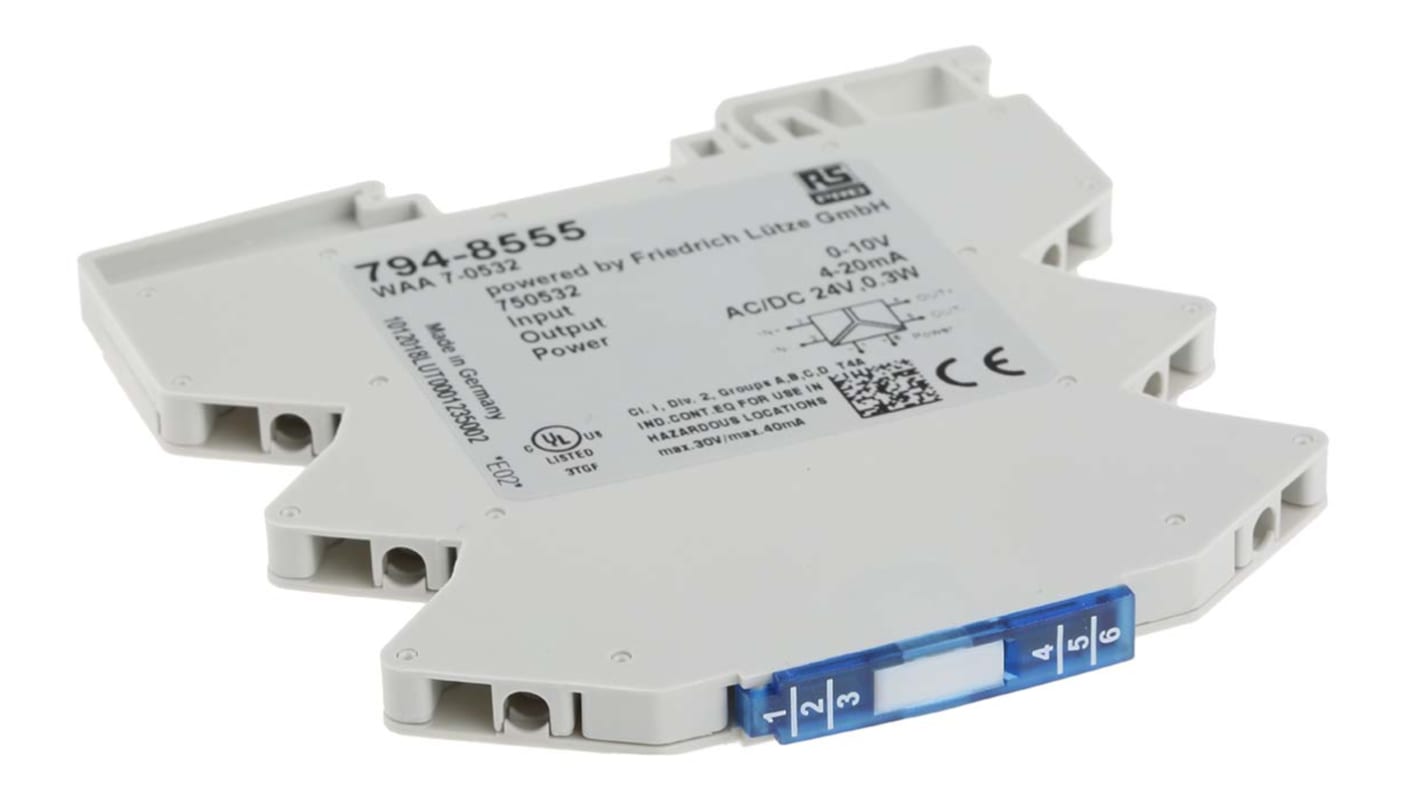 Isolateur De Signal 4-20mA Vers 0-10V DC 24V - Émetteur Conditionneur Pour Équipements Industriels