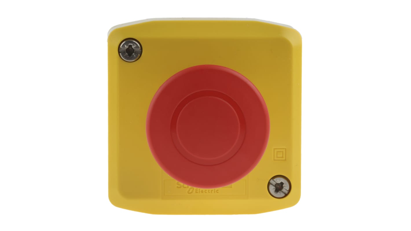 Schneider Electric Harmony XALK Series Pull Release Emergency Stop Push Button, Surface Mount, 1NC, IP66, IP67,