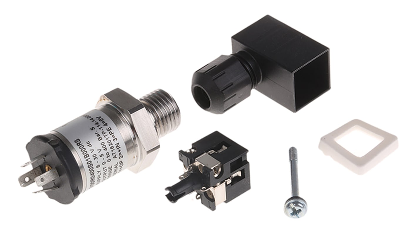 Gems Sensors Pressure Sensor, 0bar Min, 400bar Max, Voltage Output, Relative Reading