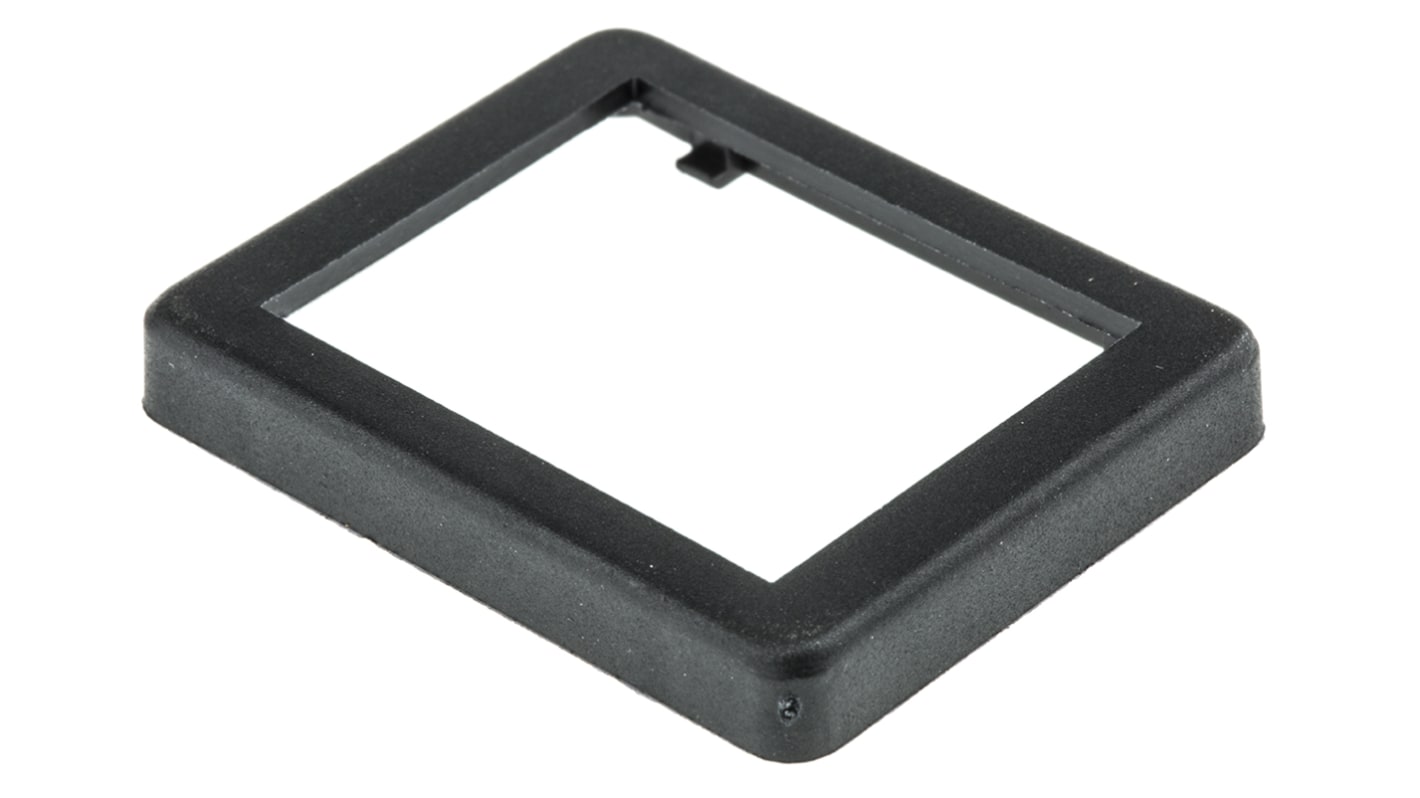 Switch rocker bezel DOUBLE POLE BLACK