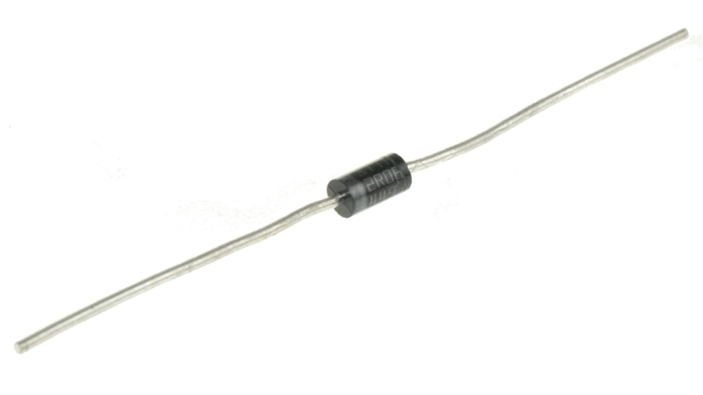 Diode de commutation, 2A, 600V, DO-41, 2 broches