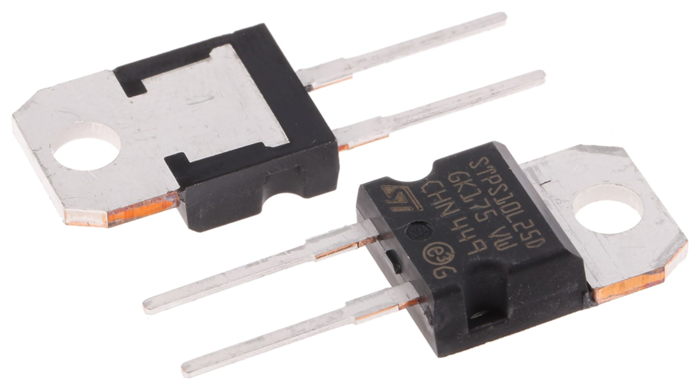 Diode traversante STMicroelectronics, 10A, 25V, TO-220AC