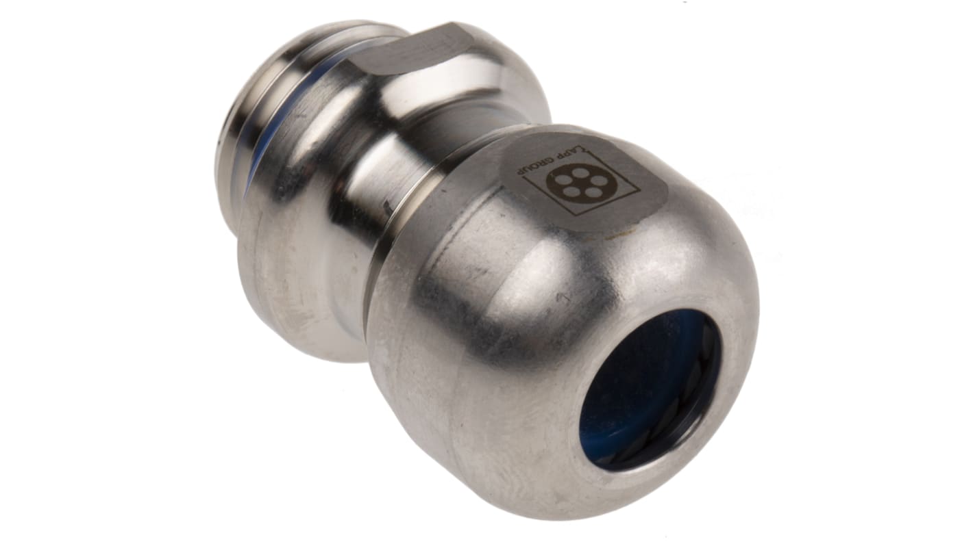Lapp SKINTOP Series Metallic Stainless Steel Cable Gland, M16 Thread, 6mm Min, 10mm Max, IP69K