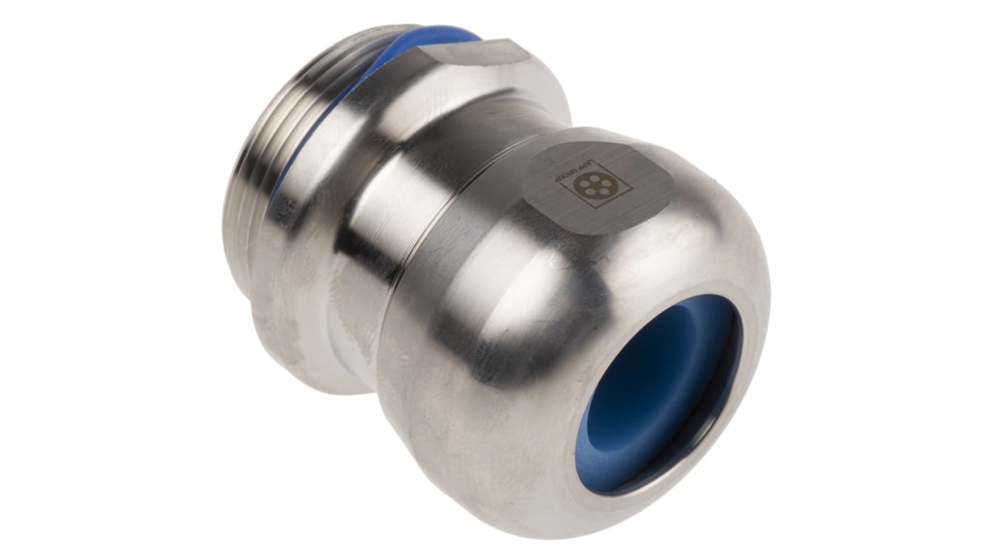 Lapp SKINTOP Series Metallic Stainless Steel Cable Gland, M32 Thread, 8mm Min, 15mm Max, IP69K