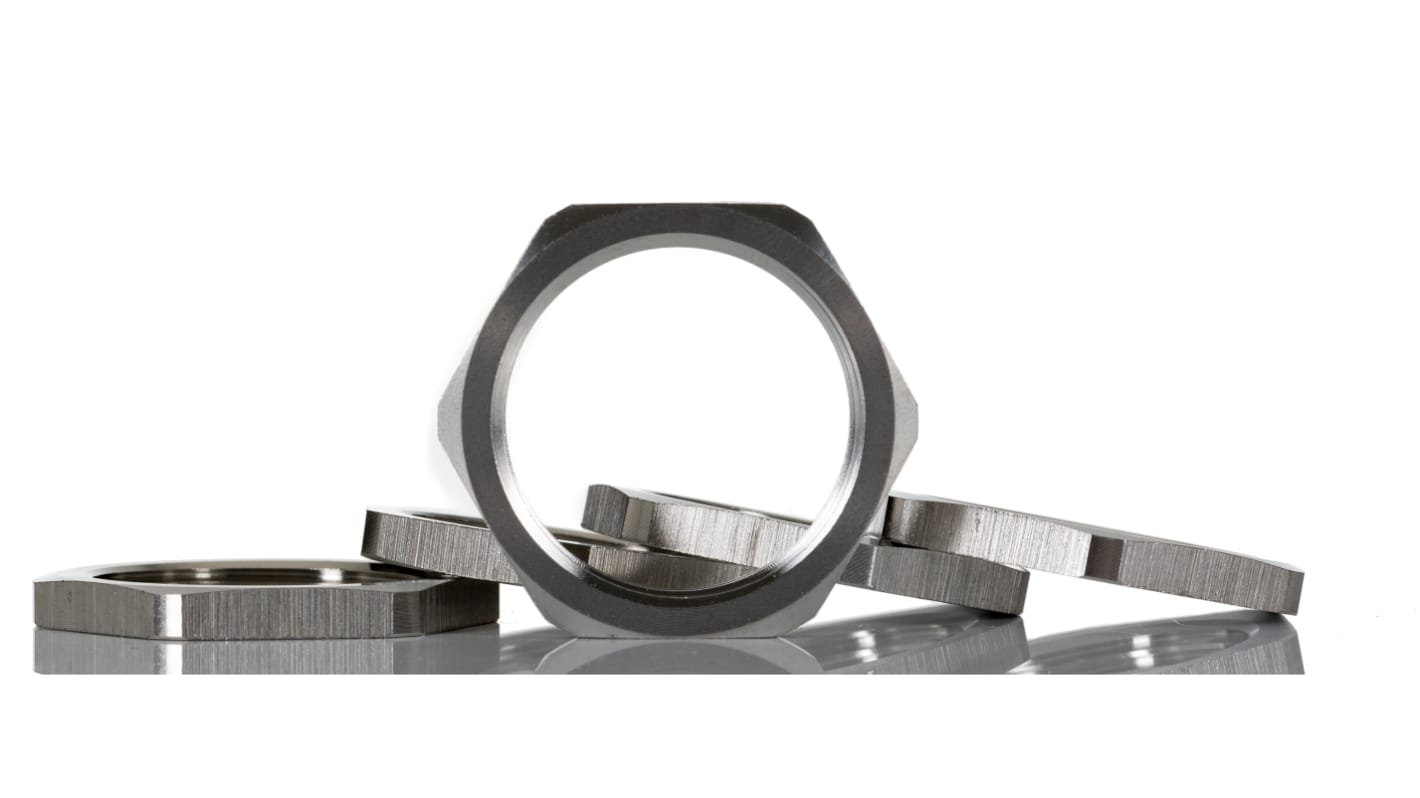 Lapp ケーブルグランドロックナット,材質：ステンレス鋼,ネジ径 M25
