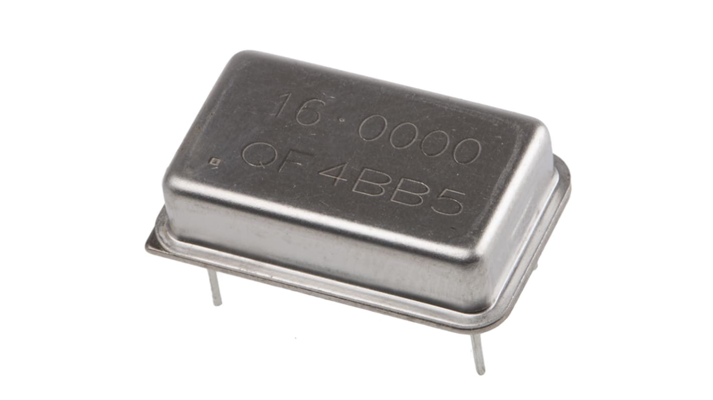 QANTEK, 16MHz Clock Oscillator, ±50ppm HCMOS, 14-Pin DIP14 QX14T50B16.00000B50TT