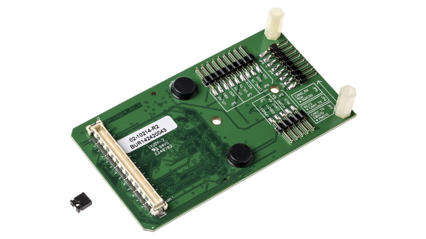 Placa de adaptador PIC32MZ Embedded Connectivity de Microchip