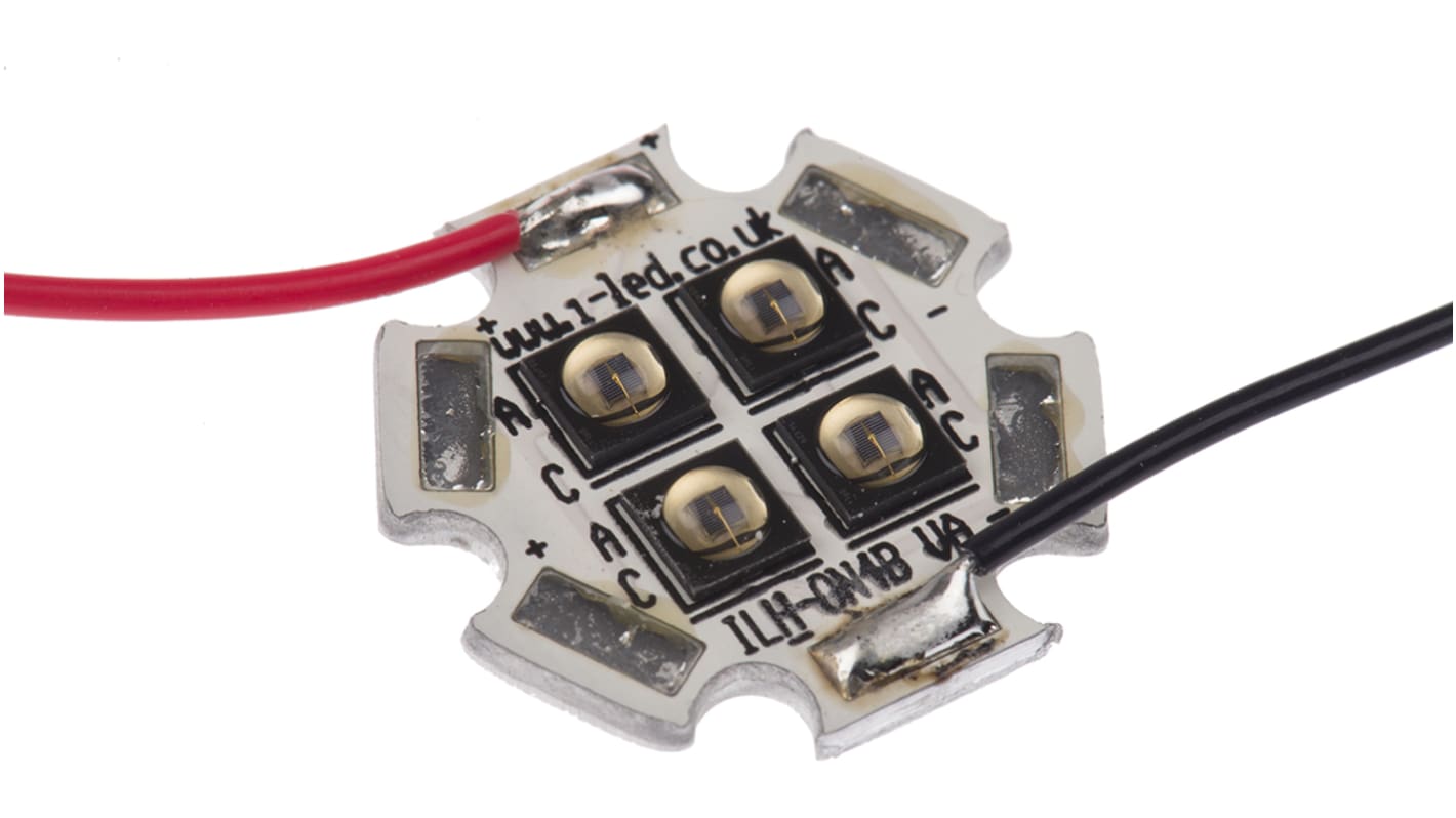 Modulo LED IR ILS, SMD, intensità 4120 mW, lungh. d'onda 850nm, PCB