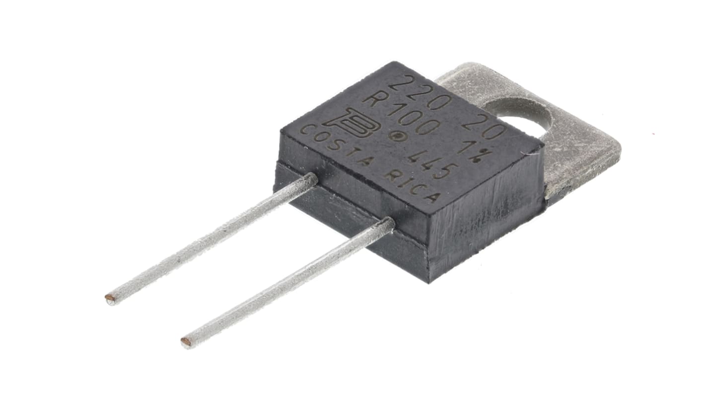 Bourns 100mΩ Metal Film Resistor 20W ±1% PWR220T-20-R100F