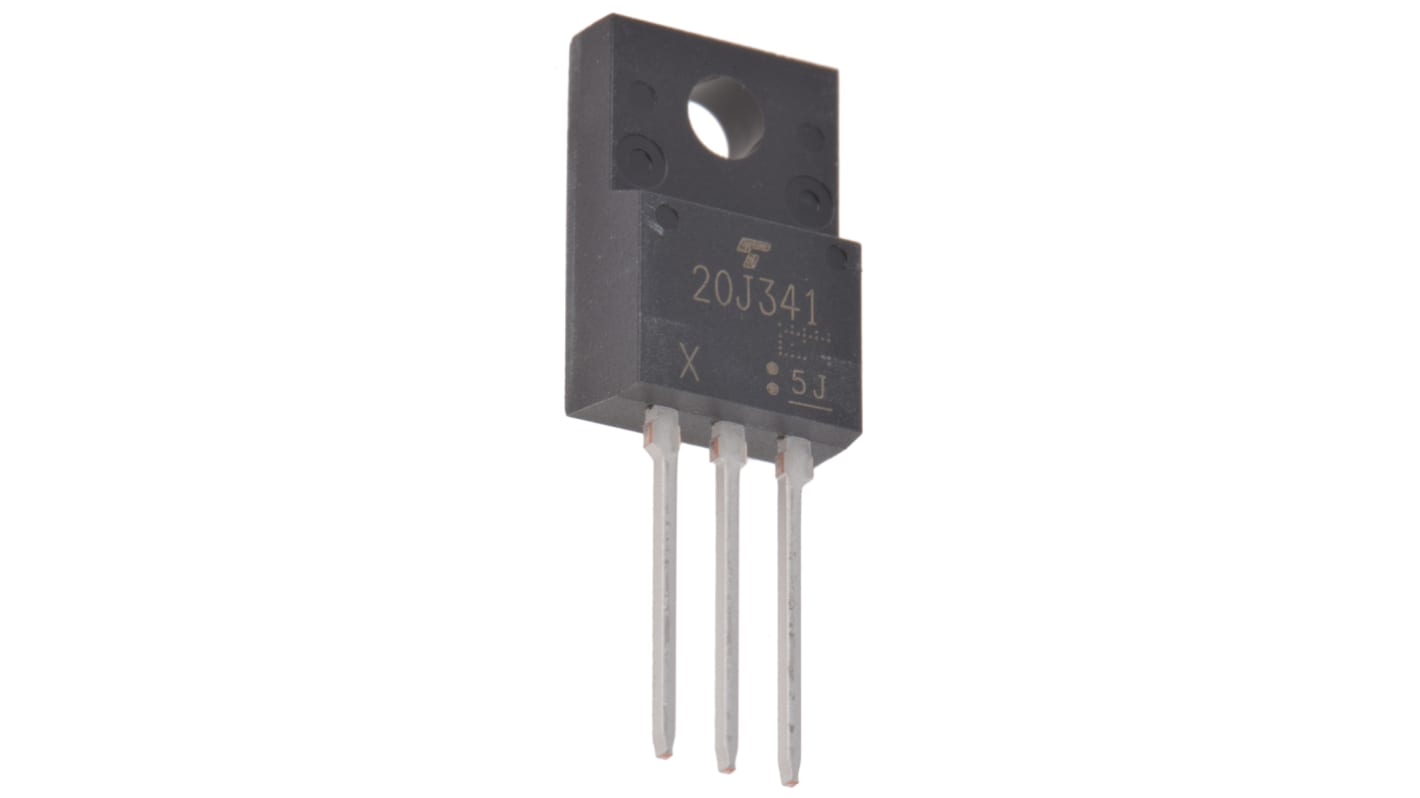 Toshiba GT20J341 IGBT N-csatornás, 20 A, 600 V, 100kHz, 3-tüskés, TO-220SIS Egyszeres