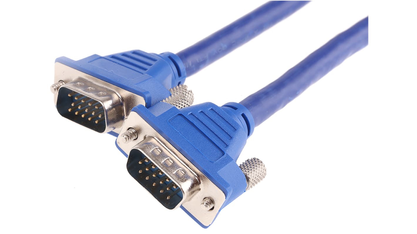 Cable VGA Clever Little Box de color Azul, long. 10m