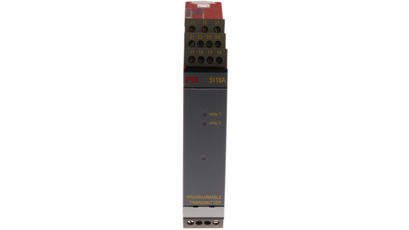 PR Electronics 5 Signalwandler 10 MΩ, 10 Ω, 0 → 100 mA, 0 → 250V dc EIN